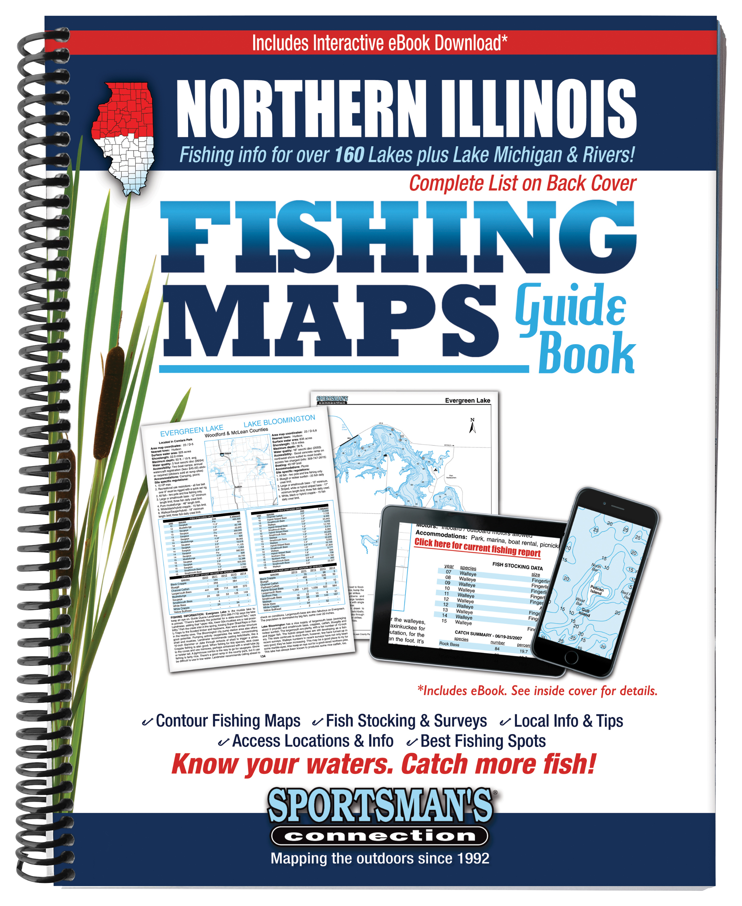 Sportsman's Connection Fishing Maps Guide Book | Cabela's